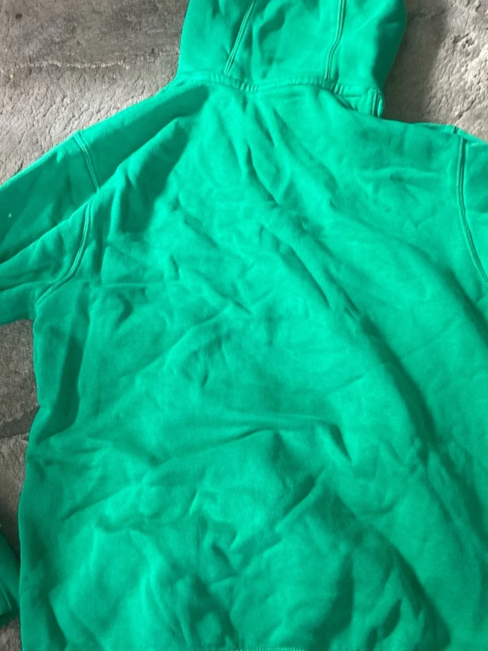 Nike Men's Bright Green pullover Hoodie Sweatshirt
